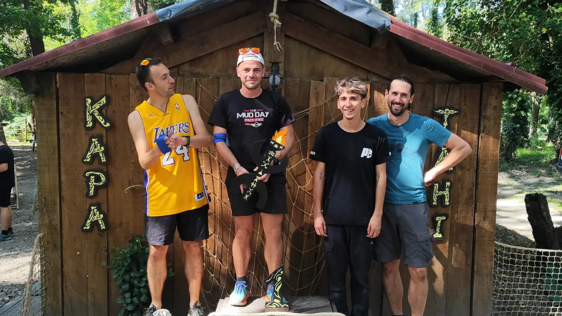 Parc aventure dans le Gard